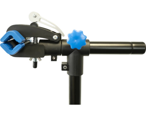 Detailansicht eines Fahrradmontageständers