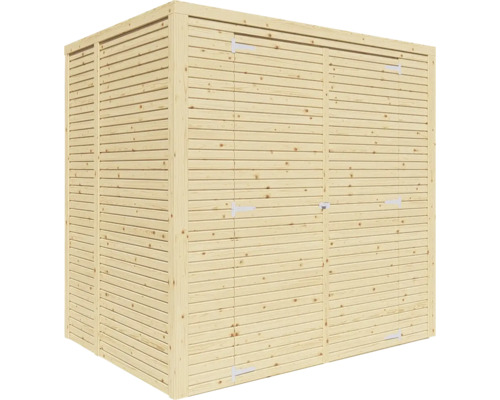 Gartenschrank aus Holz mit Doppeltür