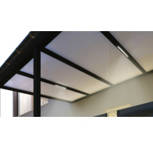 Terrassenüberdachung Veranda Easy LED-Beleuchtung 400 x 300 cm anthrazit-thumb-3
