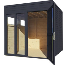 Gartenhaus Bertilo Cubo 2 Office inkl. Fußboden 226 x 240 cm anthrazit