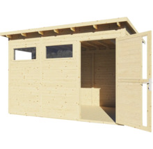 Gartenhaus Bertilo Pentus 3 inkl. Fußboden 359 x 265 cm natur