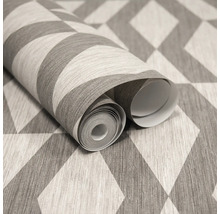 Rouleau de papier peint avec motif géométrique en losanges