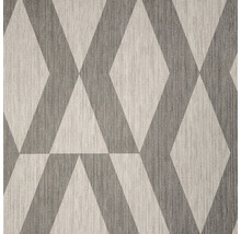 Papier peint textile avec motif géométrique en losanges