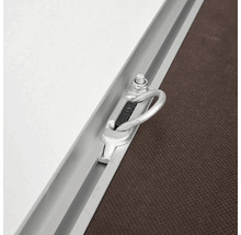 Profilé en aluminium avec écrou à anneau pour sécuriser le chargement