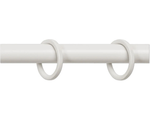 Gardinenstange mit Gardinenringen