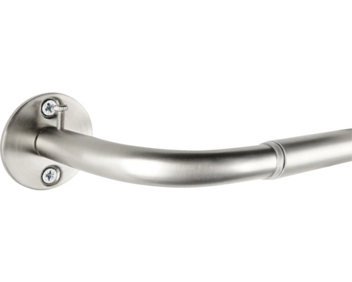 Barre de rideau de douche avec fixation murale