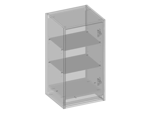 Schrank mit drei Regalböden