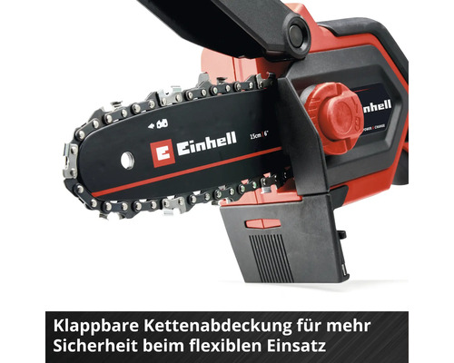 Einhell Akku-Kettensäge mit 15 cm Schwertlänge