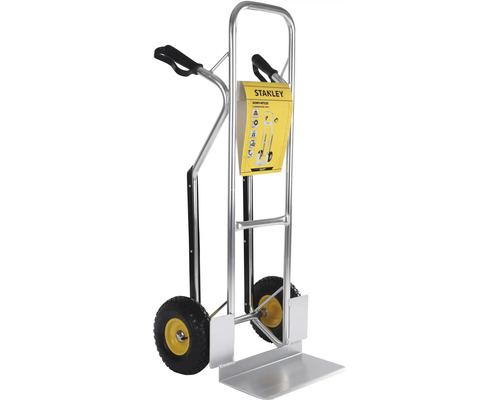 Diable en métal à deux roues pour le transport de charges