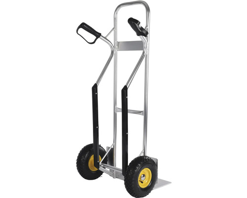 Diable en aluminium avec deux roues