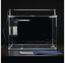 Aquarium DENNERLE Nano Tank Plant Pro 35 L, LED Beleuchtung Chihiros A II 401 inkl. Innenfilter, Abdeckscheibe, Sicherheitsunterlage, Einsteigerbroschüre