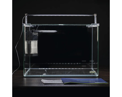 Aquarium Dennerle Nano Cube avec filtre et éclairage