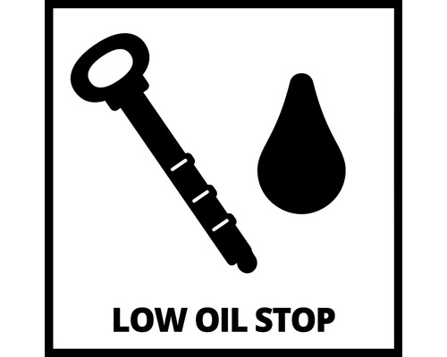 Symbol für niedrigen Ölstandsstopp