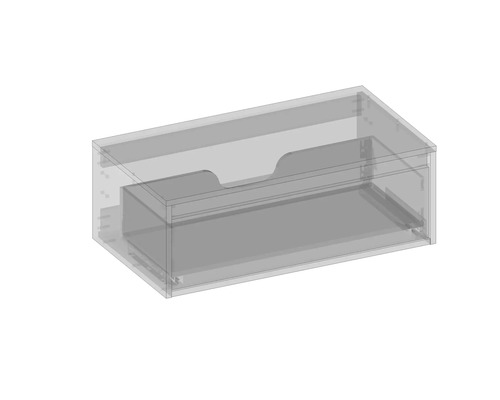 Insert de tiroir coulissant pour ranger des objets.