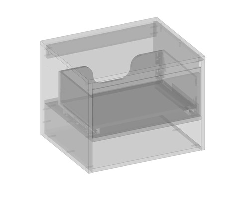 Boîte à tiroirs avec un tiroir