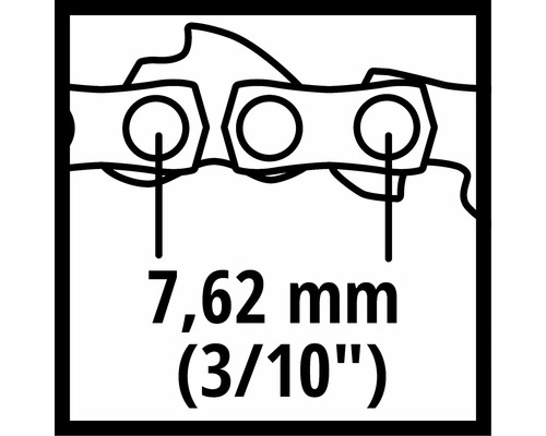 Kettenteilung 7,62 Millimeter