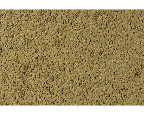 Fischfutter-Pellets als Hintergrund