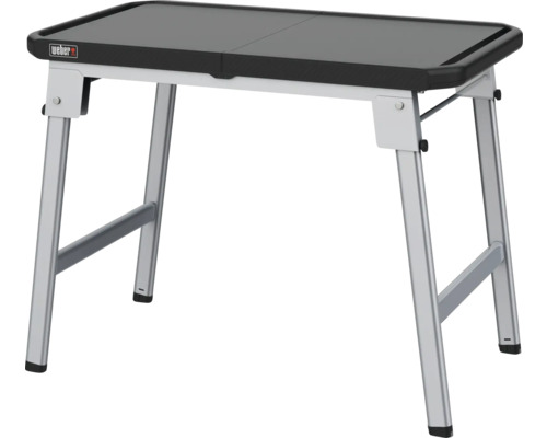 Table de grill Weber avec pieds pliables