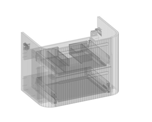 Meuble sous-lavabo avec tiroirs