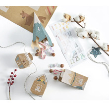 Calendriers de l''Avent décoratifs à remplir de bonbons et de petits cadeaux