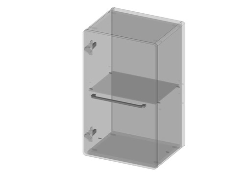 Hängeschrank mit einer Tür und einem Regal