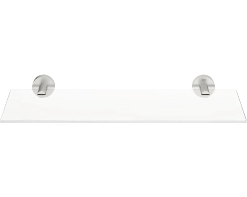 Étagère en verre avec support mural