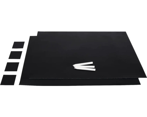 Film magnétique pour tableau d-c-fix® 2x feuilles DIN A3 avec craie et 4 petits aimants Film magnétique pour tableau d-c-fix® 2x feuilles DIN A3 avec craie et 4 petits aimants