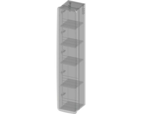 Badezimmerschrank mit fünf Regalböden