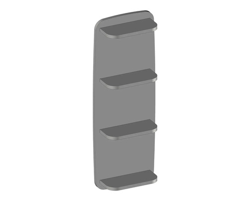 Étagère murale avec quatre tablettes
