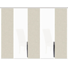 Panneau coulissant en tissu au design épuré