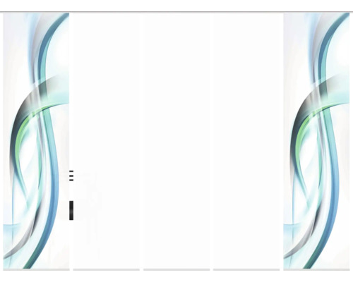 Roll-up avec motif abstrait