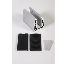 Aluminiumprofil mit Zubehör