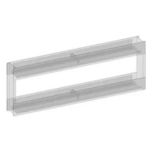 Étagère murale pour miroir Devo Etna 2.0 lxhxp 100x36x11 cm noir
ET2-PLM100-L09