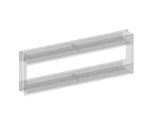 Kunststoffprofile zur Wandmontage