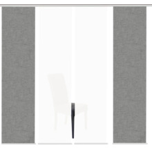 Panneaux japonais avec structure de toile dans le salon