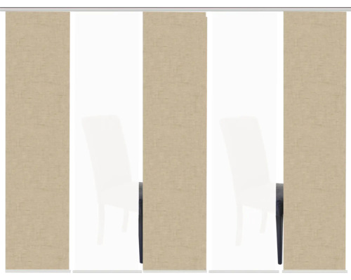 Panneaux japonais en tissu devant une fenêtre