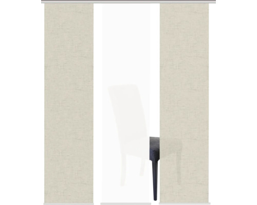 Panneaux japonais avec chaise en arrière-plan