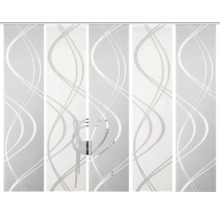 Panneau japonais avec motif ondulé pour la décoration de fenêtres