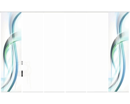 Papier peint intissé avec motif abstrait pour intérieurs