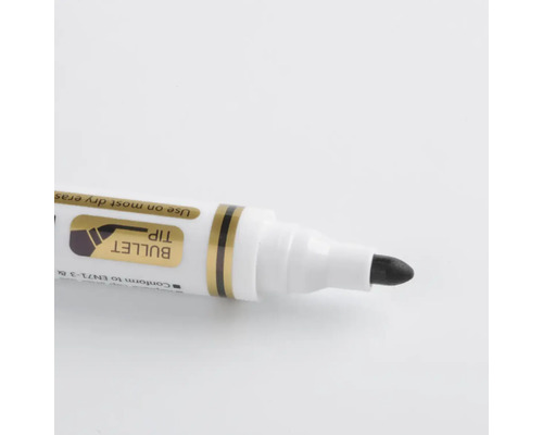 Detailansicht eines Whiteboardmarkers mit Rundspitze