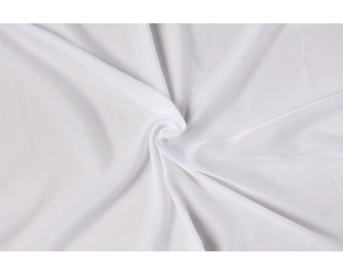 Tissu de décoration voile blanc