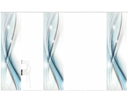 Panneau décoratif avec motif abstrait pour la décoration murale