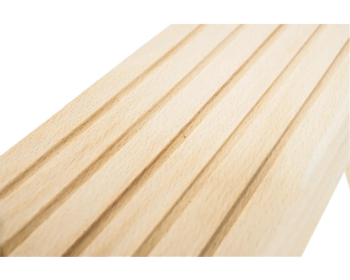 Holzbrett mit Rillen