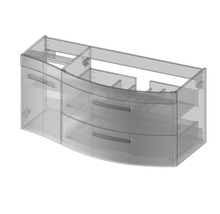 Waschbeckenunterschrank ohne Waschbecken und Armatur