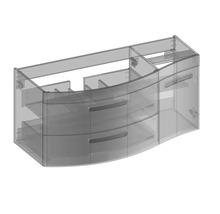 Waschbeckenunterschrank mit Schubladen und Tür
