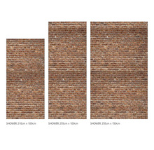 Duschrückwand mySpotti Shower Brick Wall Mauerstein 255 x 150 cm SH-255150-945-HB