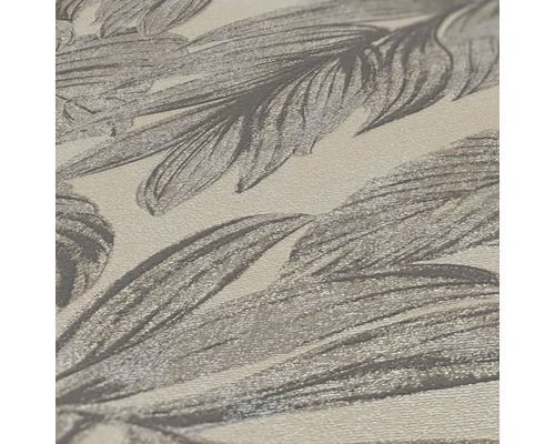 Nahaufnahme einer Tapete mit Blattmuster