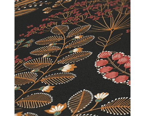 Tapete mit Pflanzenmuster