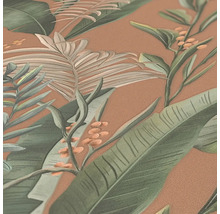 Papier peint avec motifs de plantes tropicales