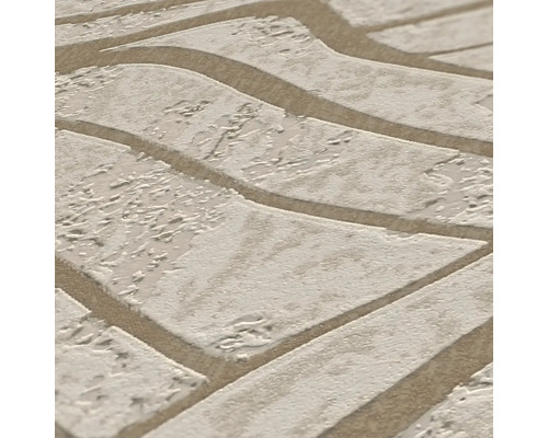 Nahaufnahme einer strukturierten Tapete mit abstraktem Muster